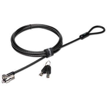 Kensington® Microsaver 2.0 Keyed Laptop Lock, 6ft Steel Cable, Silver, Two Keys freeshipping - TVN Wholesale